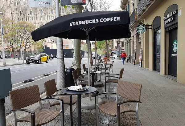 Starbucks Barcelona Sagrada familia
